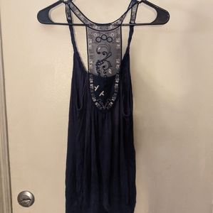 Women's Mine Lace Tank Top MED